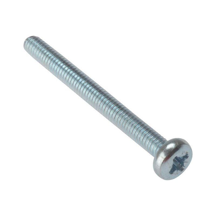 Forgefix Machine Screw Pozi Compatible Pan Head ZP M6 x 50mm Bag 25 ForgeFix - Town Tools