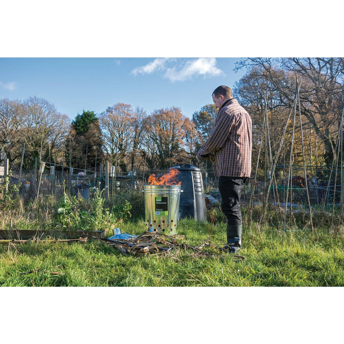 Draper Galvanised Garden Incinerator, 85L - GLI