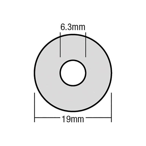 Forgefix TechFast Bonded EPDM Washer 6.3 x 16mm Box 100 ForgeFix - Town Tools