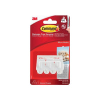 Command™ White Micro Hooks (Pack 3)