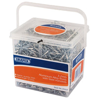 Draper Blind Rivets, 3.2 x 10.2mm (Tub of 2000) 37657