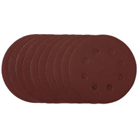 Draper Sanding Discs, 115mm, 240 Grit, Hook & Loop (Pack of 10) - SDHAL115
