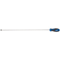 Draper Extra Long Reach Soft Grip Plain Slot Screwdriver, 6 x 450mm - 865/SL
