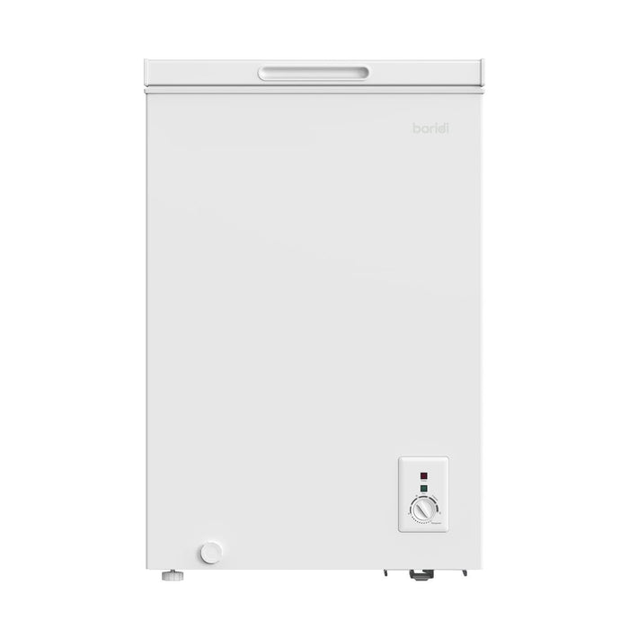 Baridi Freestanding Chest Freezer 99L Capacity - White DH116