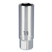 Carlyle Tools 3/8In Drive 7/8In Chrome Spark Plug Socket