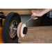 Triton Profiled Leather Honing Wheel TWSLHW Profiled Leather Honing Wheel Triton - Town Tools 