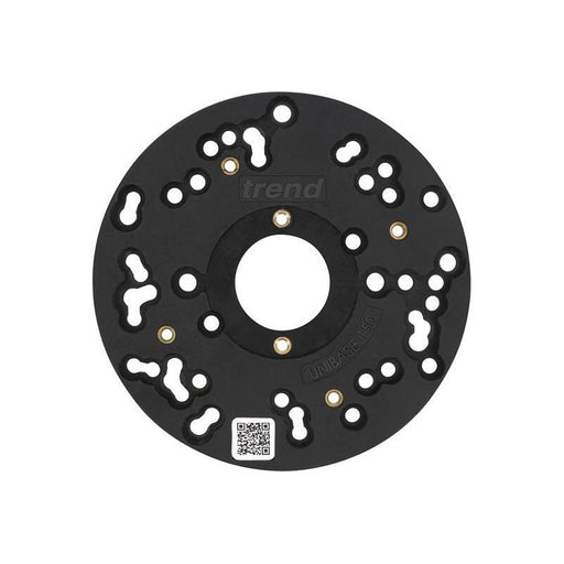 Trend UNIBASE/150 Universal Plunge Router Sub-Base 150mm Trend - Town Tools