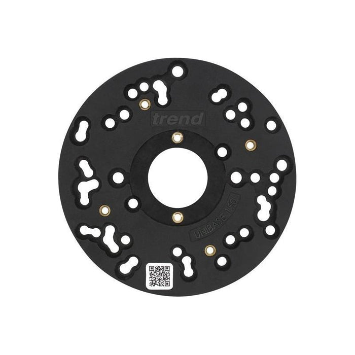 Trend UNIBASE/150 Universal Plunge Router Sub-Base 150mm Trend - Town Tools