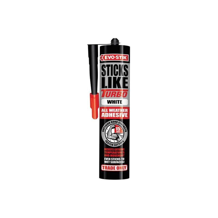 Evo-Stik Sticks Like Turbo White 290ml EVO-STIK - Town Tools