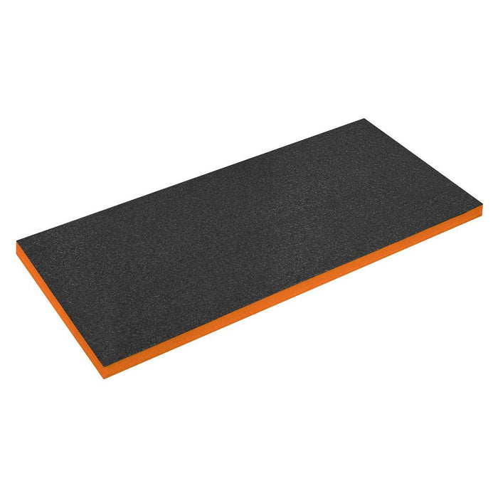 Sealey Easy Peel Shadow Foamï Orange/Black 1200 x 550 x 50mm SF50OR Sealey - Town Tools 