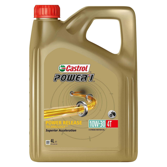 Castrol Power1 4T 10W-30 - 4L 15F565 Castrol - Town Tools 