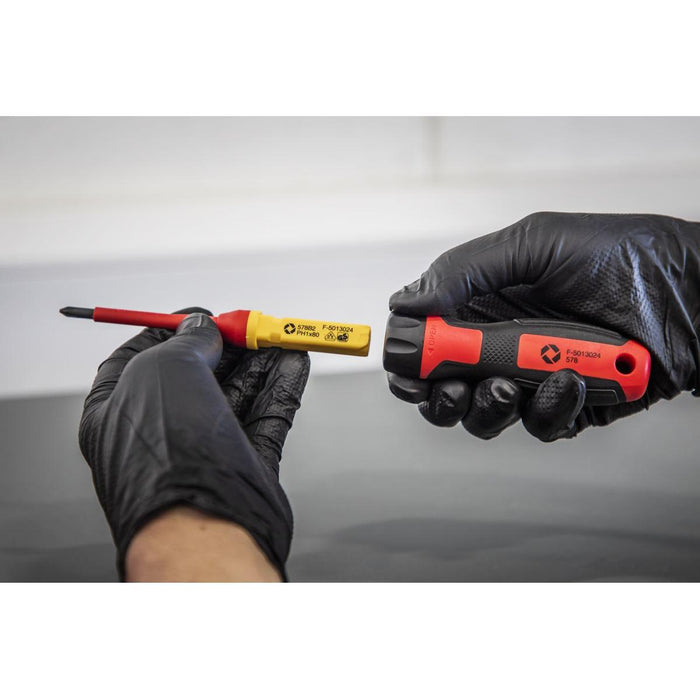 Sealey Premier Premier Interchangeable Screwdriver Set 8pc - VDE Approved Sealey Premier - Town Tools 
