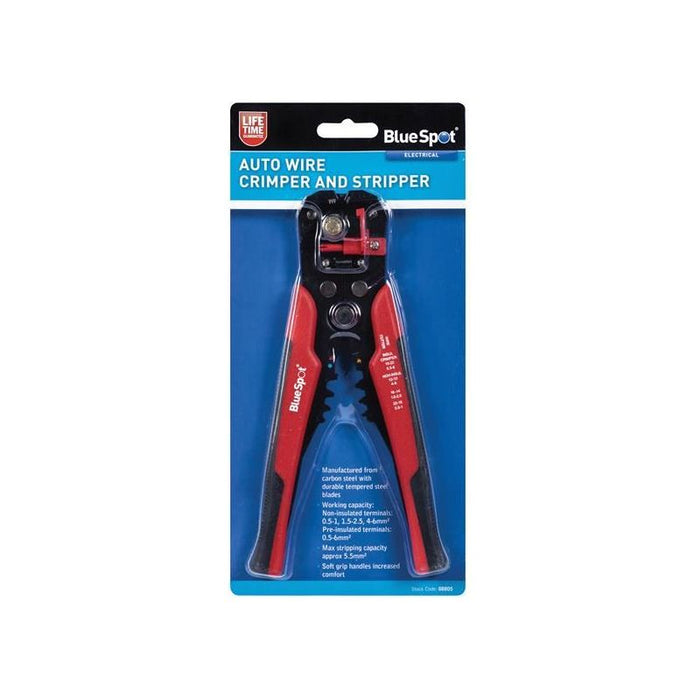 Bluespot Tools Auto Wire Crimper and Stripper BlueSpot Tools - Town Tools