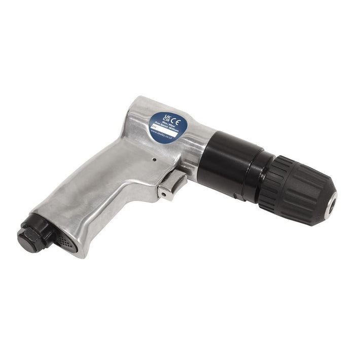 Sealey Air Drill10mm Reversible with Keyless Chuck SA241 Sealey - Town Tools 