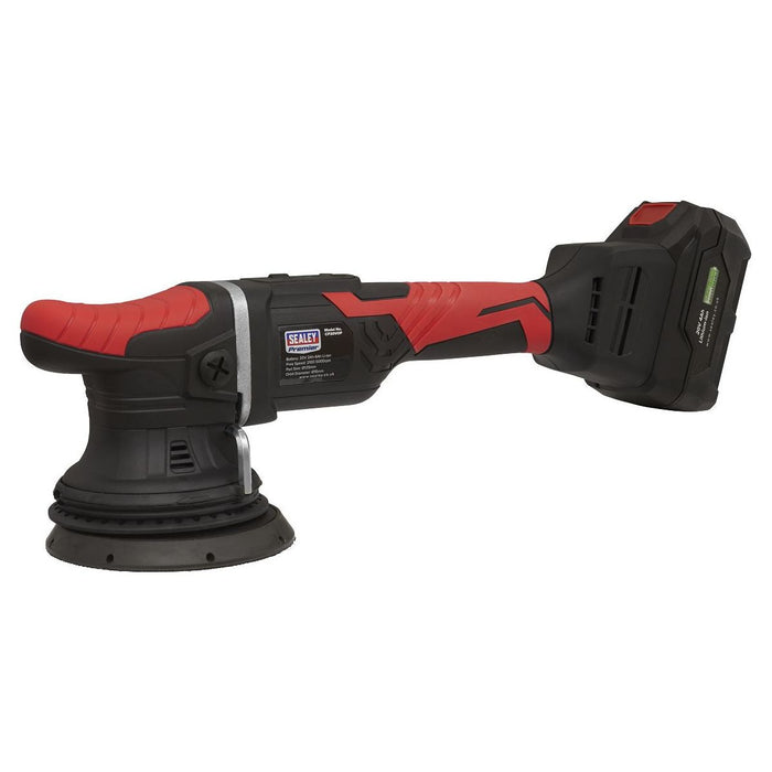 Sealey Cordless Orbital Polisher125mm 20V SV20 Series Lithium-ion Body Only Sealey - Town Tools 