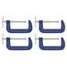 Sealey G-Clamp 150mm Pack of 4 AK60064 Sealey - Town Tools 