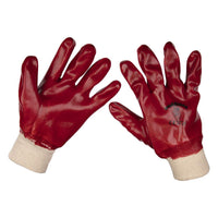Worksafe Worksafe PVC Knit Wrist Gloves, X-Large - Pair 9106XL