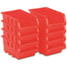 Black+Decker Storage Bins - Set Of 8 Stackable Bins, 16 X 10 Cm, Orange Black+Decker - Town Tools 