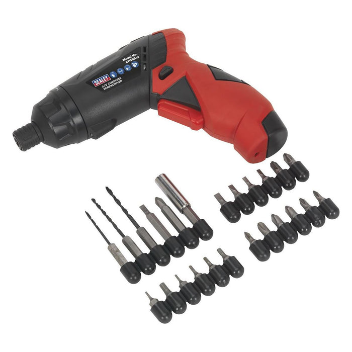 Sealey Cordless Screwdriver Set 26pc 3.6V Lithium-ion CP36B Sealey - Town Tools 