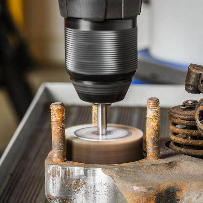 Sealey 50 x 25mm Abrasive Flap Wheel on 6mm Shaft 80Grit - Pack of 5 FW5025805 Sealey - Town Tools 