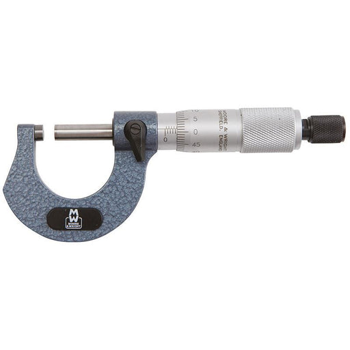 Moore & Wright 1965M Traditional External Micrometer 0-25mm/0.01mm Moore & Wright - Town Tools