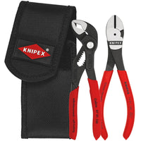 KNIPEX 00 20 72 V02 Mini Pliers Set In Belt Tool Pouch - 00 20 72 V02