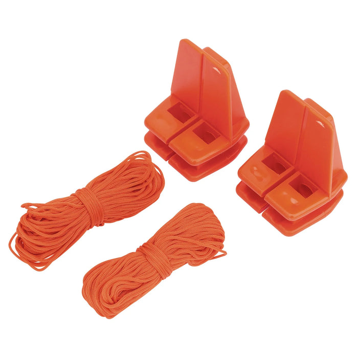 Draper Brick Line and Block Set, 18m, Orange (4 Piece) - BLB