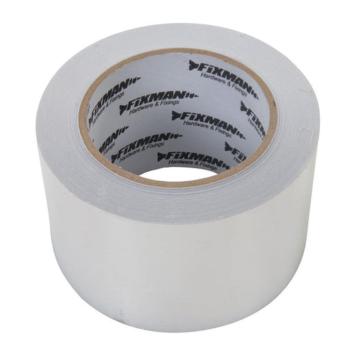 Fixman Aluminium Foil Tape 75mm x 45m Fixman - Town Tools 