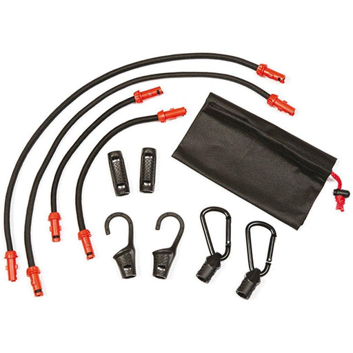 Ring RLS10 Bungee Clic 10 Piece Set - Adjustable Load Securing Bungee Set with I Ring Automotive - Town Tools 