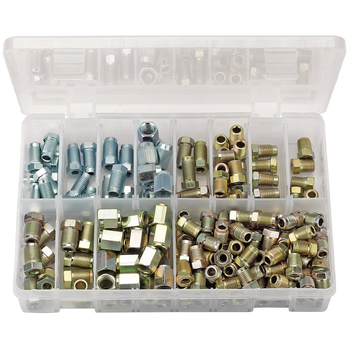 Draper Expert Brake Pipe Fittings Kit (205 Piece) - BPF205