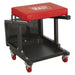 Sealey Mechanic's Utility Seat & Step Stool SCR16 Sealey - Town Tools 