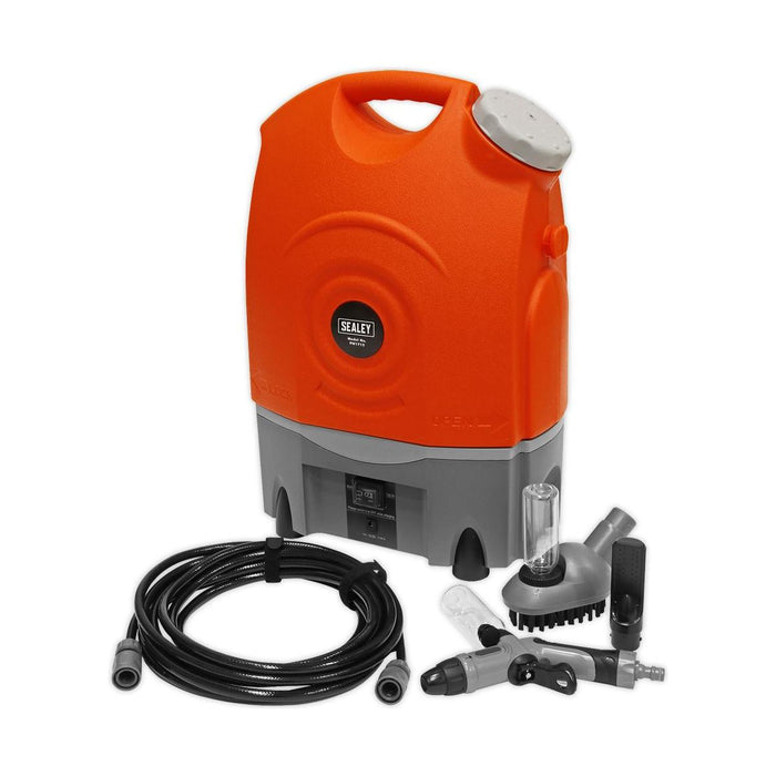 Sealey Pressure Washer 12V Rechargeable PW1712 Sealey - Town Tools 