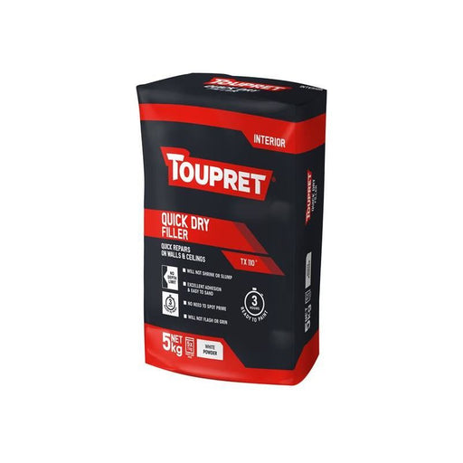 Toupret Quick Dry Filler 5kg Toupret - Town Tools