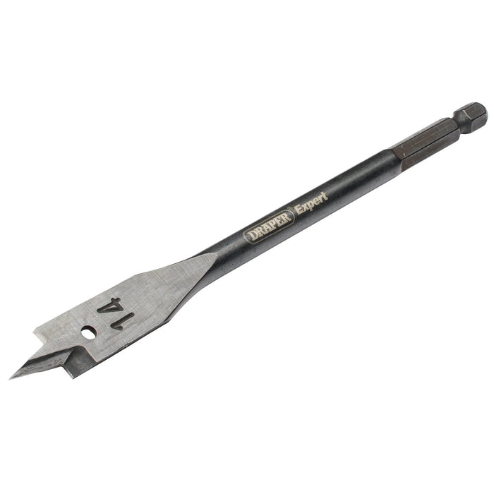 Draper Expert Flat Wood Bit, 14 x 150mm - FB102