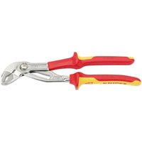 Draper Knipex Cobra 87 26 250 VDE Chrome Waterpump Pliers, 250mm 34672