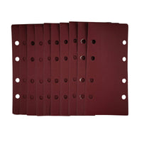 Draper 1/3 Sanding Sheets with Hook and Loop, 93 x 190mm, 240 Grit (Pack of 10)