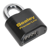 Sealey Steel Body Combination Padlock 62mm PL603