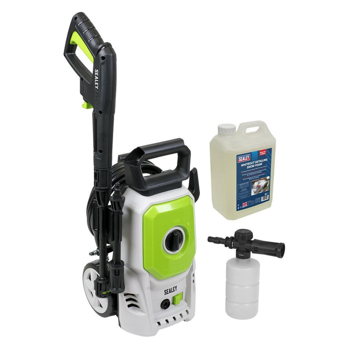 Sealey Pressure Washer with Snow Foam 100bar 390L/hr PW1610COMBO Sealey - Town Tools 