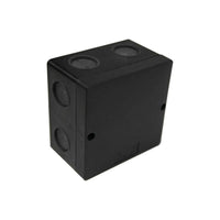 Dencon IP66 Junction Box Black 100 x 100mm