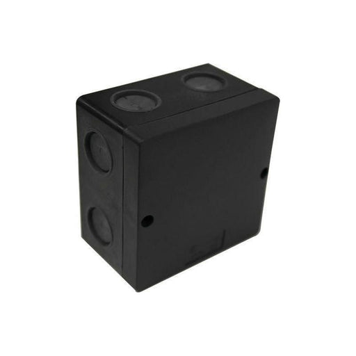 Dencon IP66 Junction Box Black 100 x 100mm Dencon - Town Tools
