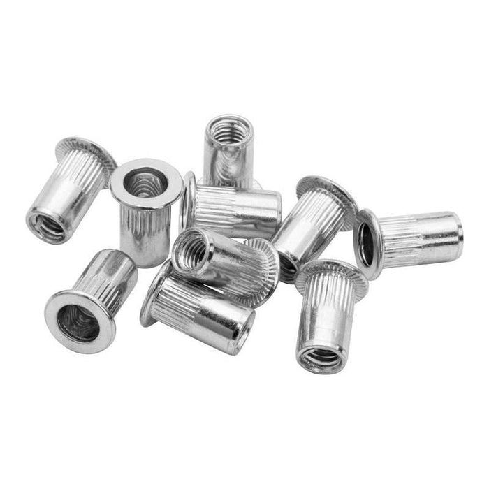 Rapid Steel Rivet Nuts M3 (Pack 20 + Free Drill Bit) Rapid - Town Tools
