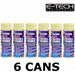 6x E-Tech Technik 2-in-1 Filler & Primer Car Body Repair Paint Undercoat 400ml Can E-Tech - Town Tools 