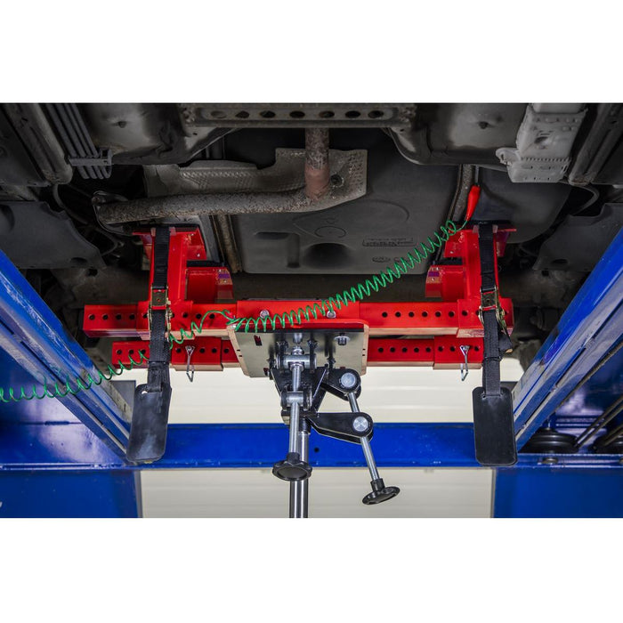 Sealey Fuel Tank Cradle & 500kg Transmission Jack Combo FTC500COMBO Sealey - Town Tools 
