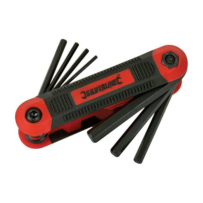Silverline Expert Hex Key Metric Tool 8pce 1.5 - 8mm Silverline - Town Tools 
