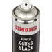 6x Simoniz Large Gloss Black Acrylic Aerosol Auto Car Spray Paint 500ml SIMP15D Simoniz - Town Tools 