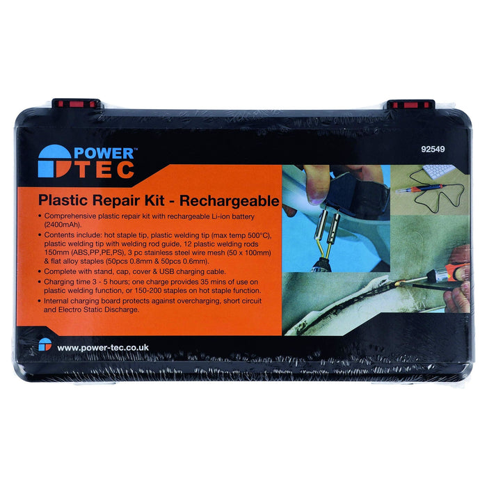 Power-Tec Plastic Repair Kit - Rechargeable 92549 Power-Tec - Town Tools 