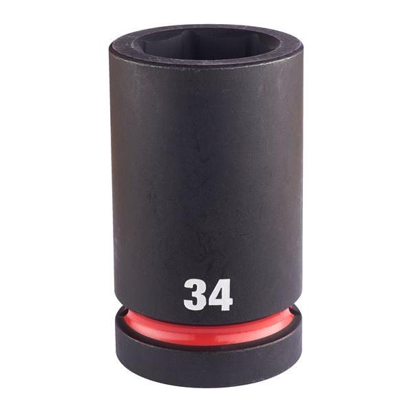 Milwaukee Hex Socket Shw 1In Deep 34mm-1Pc 34mm Milwaukee - Town Tools 