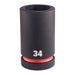 Milwaukee Hex Socket Shw 1In Deep 34mm-1Pc 34mm Milwaukee - Town Tools 
