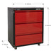 Sealey Modular 3 Drawer Cabinet with Worktop 665mm APMS82 Sealey - Town Tools 
