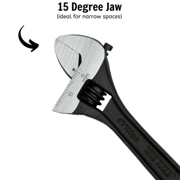 Teng Tools Adjustable Wrench 100mm Teng Tools - Town Tools 